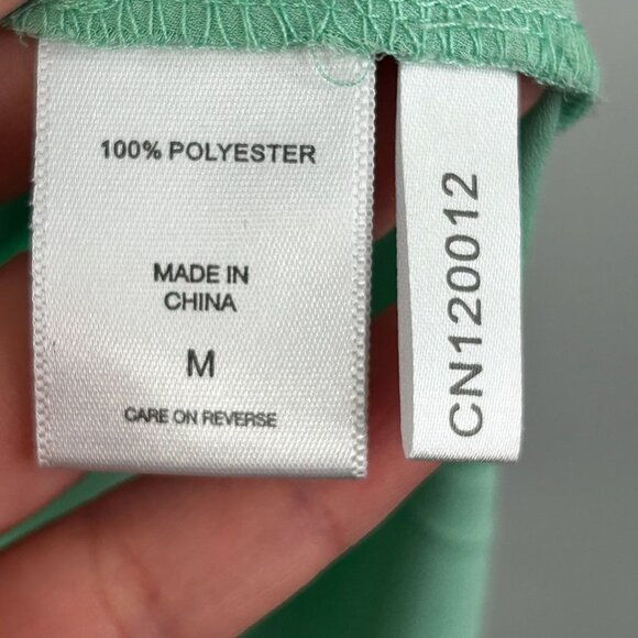 New York & Company sleeveless 3/4 button‎ up womens blouse size medium - Picture 4 of 6